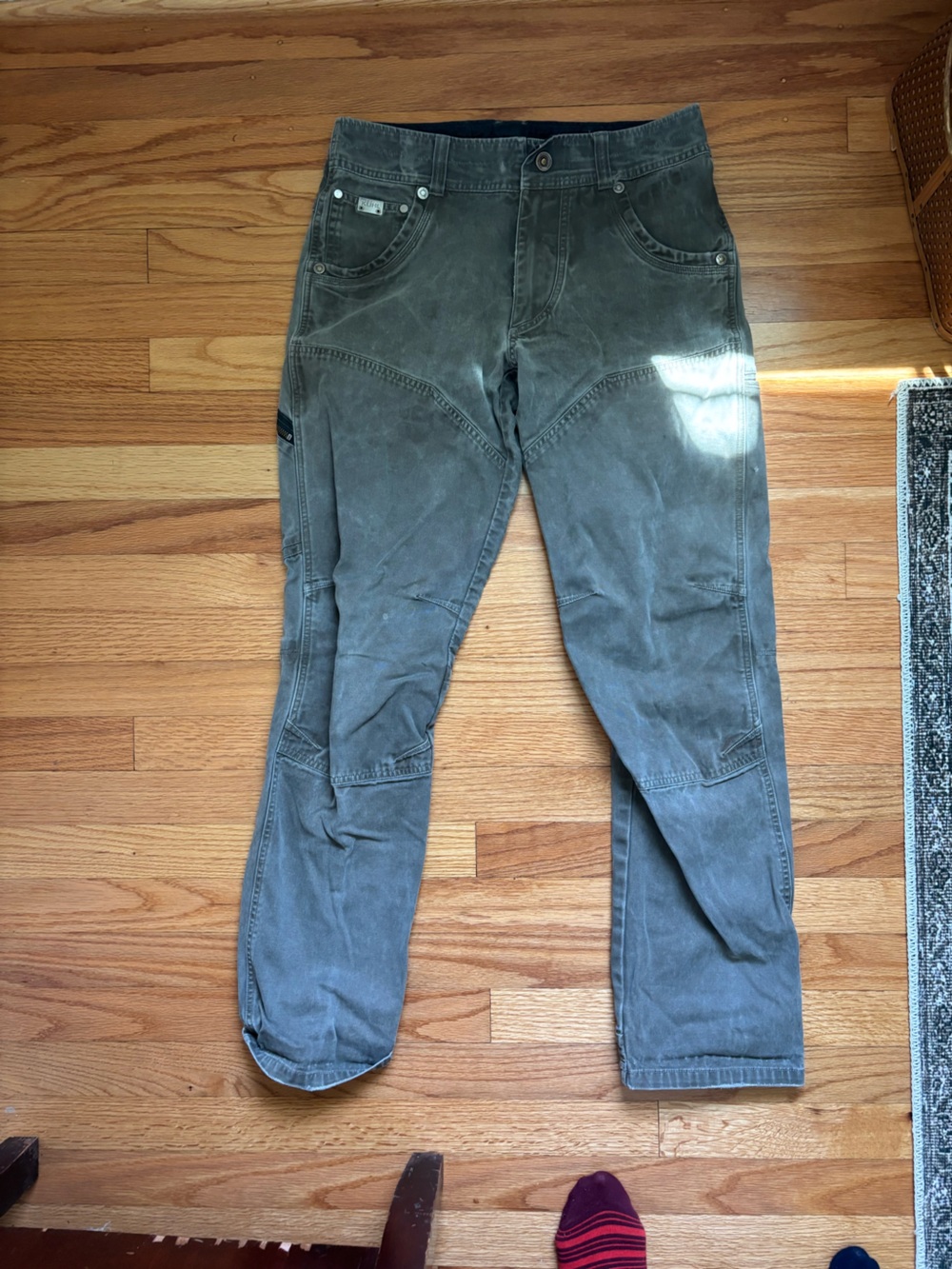 Kuhl Men's Slate Gray Slim Straight Jeans